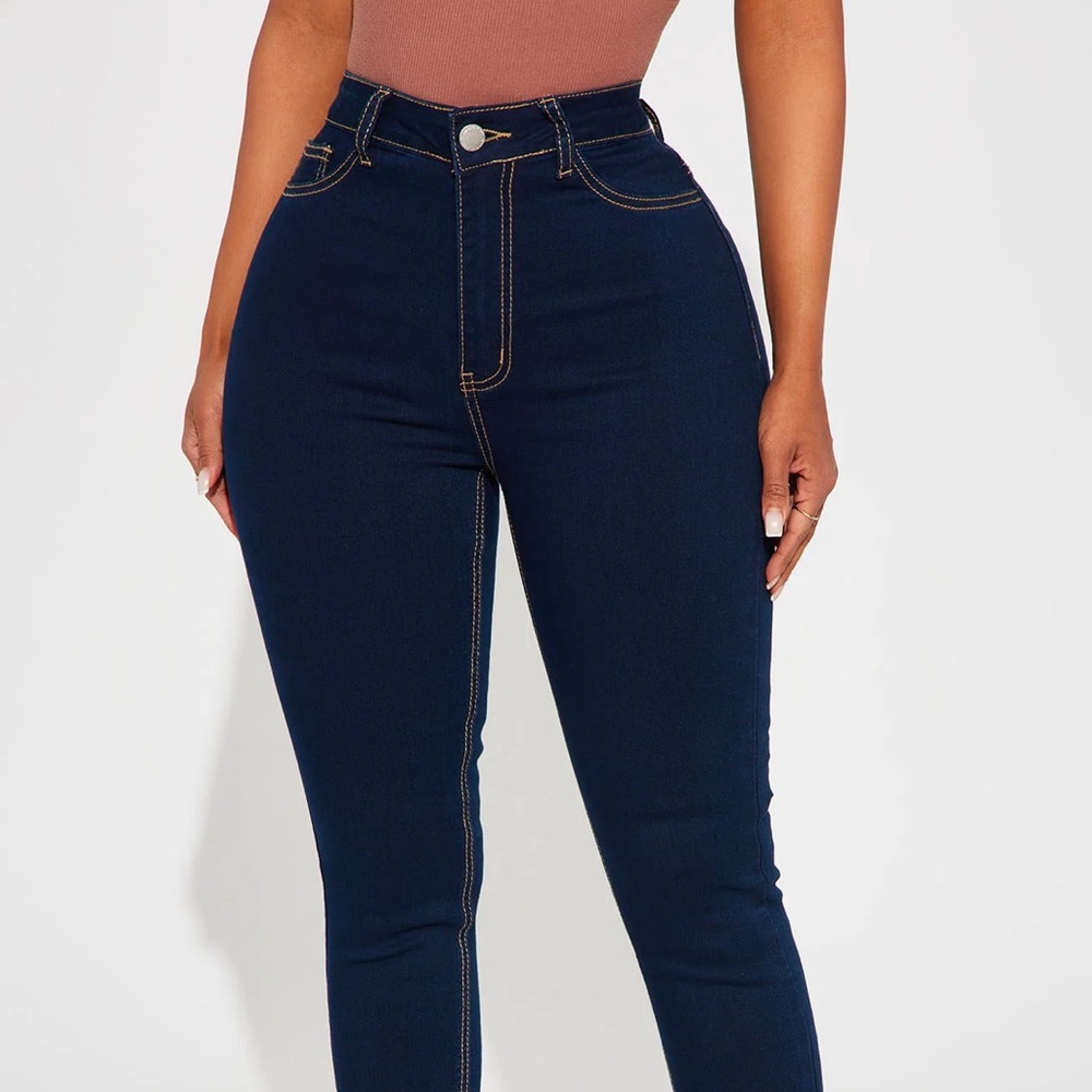 High Rise Skinny - Dark Wash